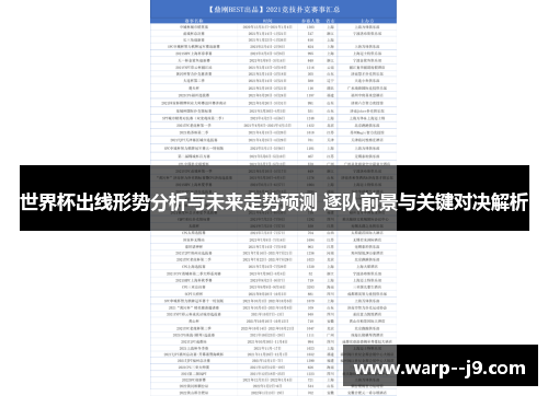 世界杯出线形势分析与未来走势预测 逐队前景与关键对决解析