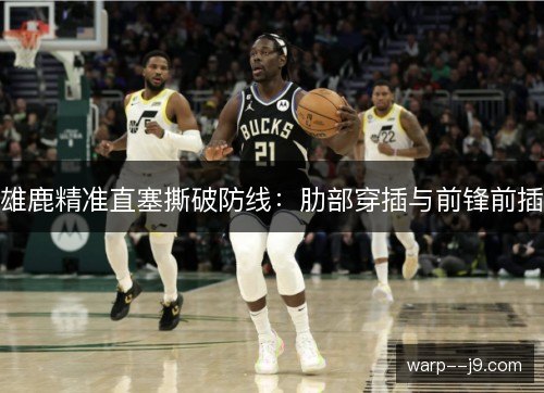 雄鹿精准直塞撕破防线:肋部穿插与前锋前插 雄鹿精准直塞撕破防线:肋部穿插与前锋前插